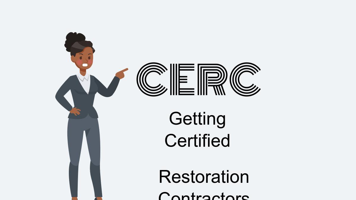 Get Certified - Restoration