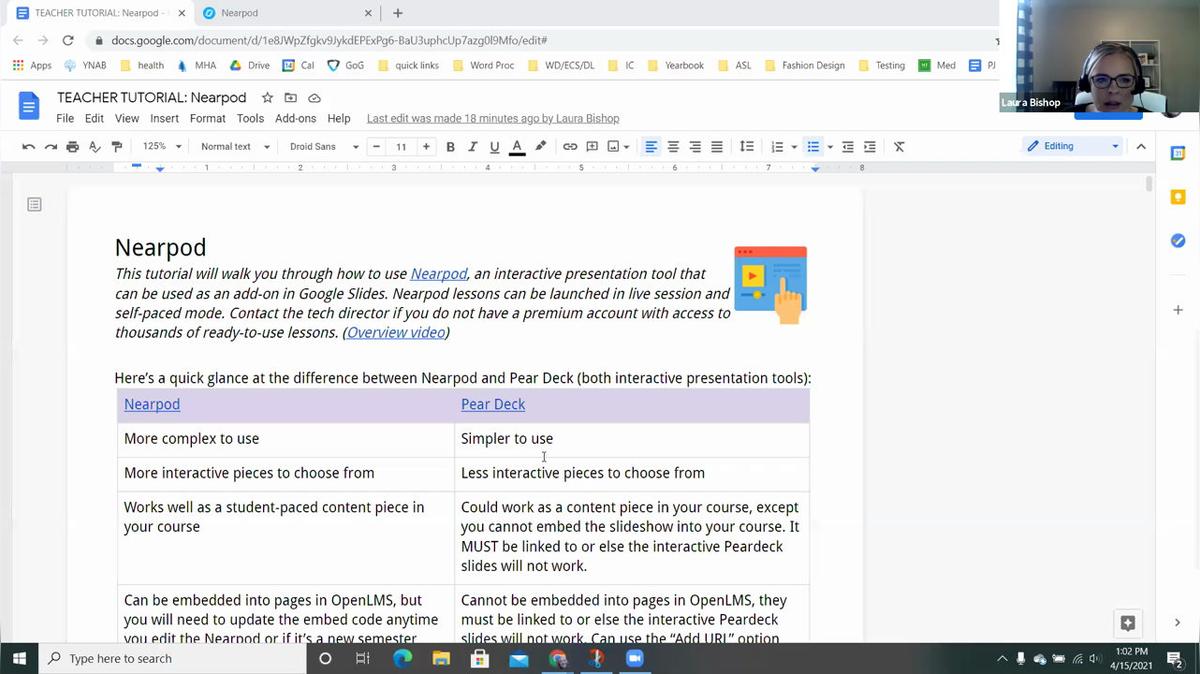 Tech Cohort Nearpod Follow Up 4.15.2021