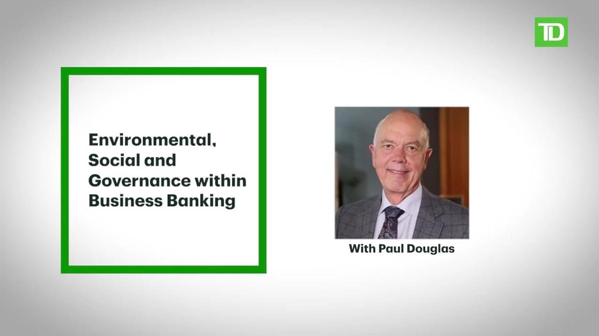 Paul Douglas – ESG within Business Banking