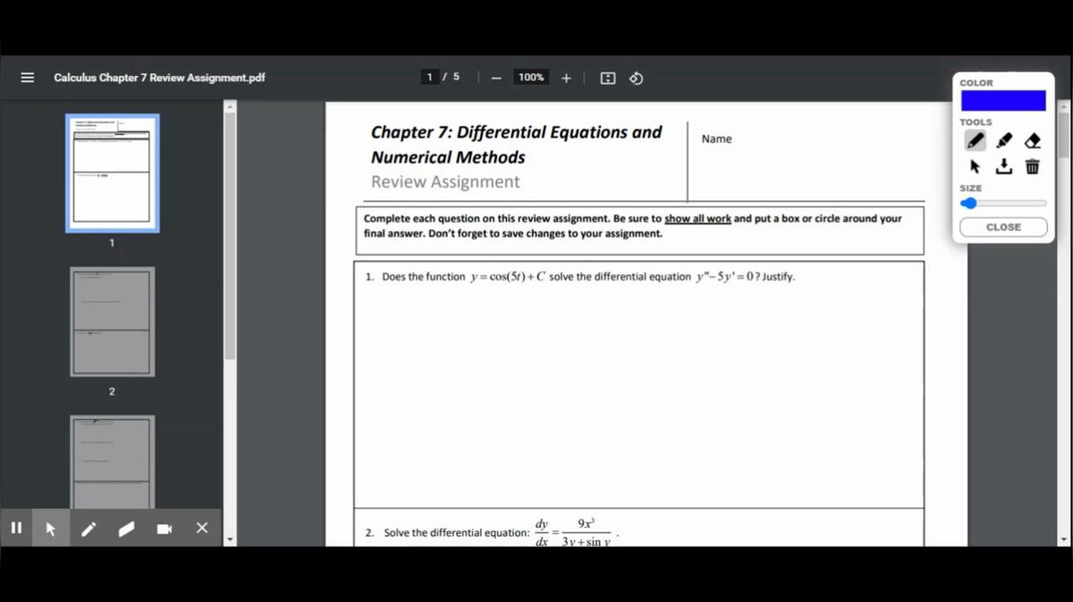 AP Calculus Unit 7 Review Feedback.mp4