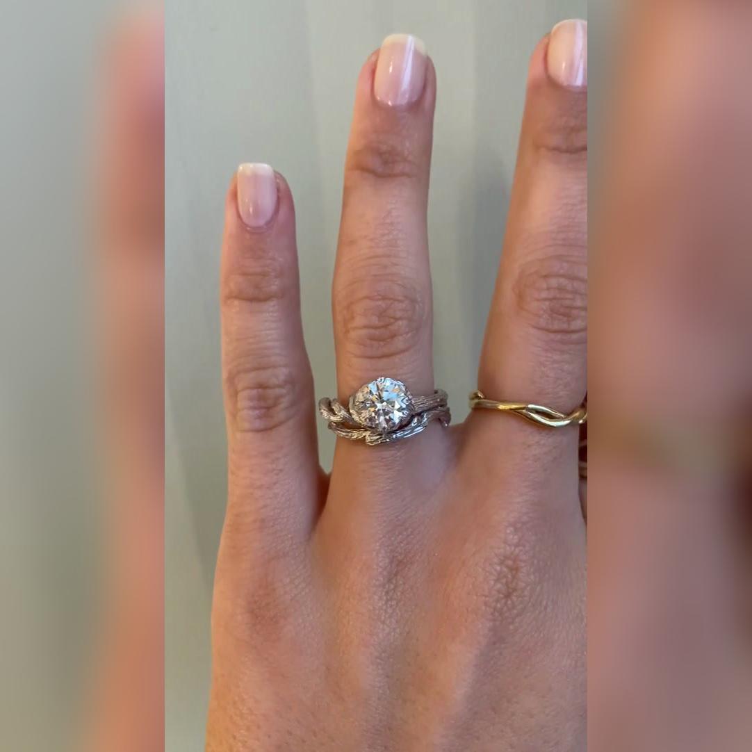 Nicole Wedding Band Pairings