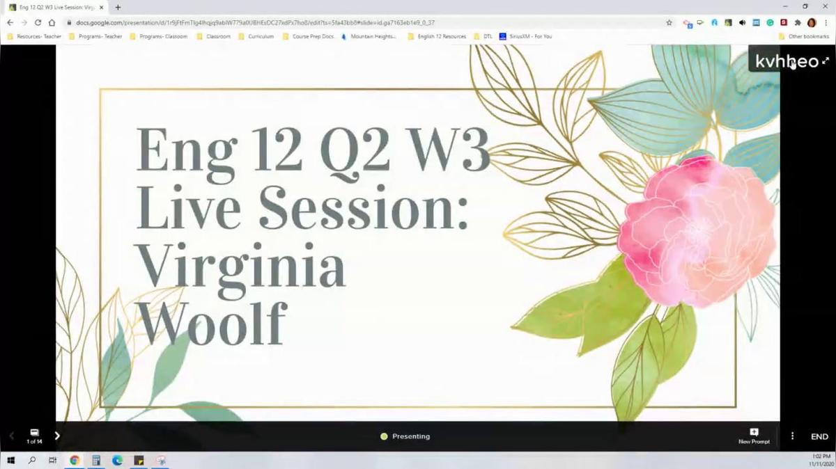 Eng 12 Q2 W3 Live Session