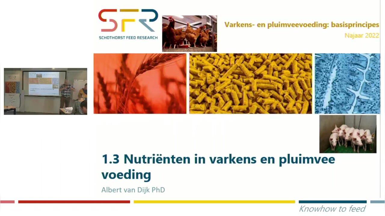 Varkens- en pluimveevoeding basis - 1.3 Nutrients 22-10-05