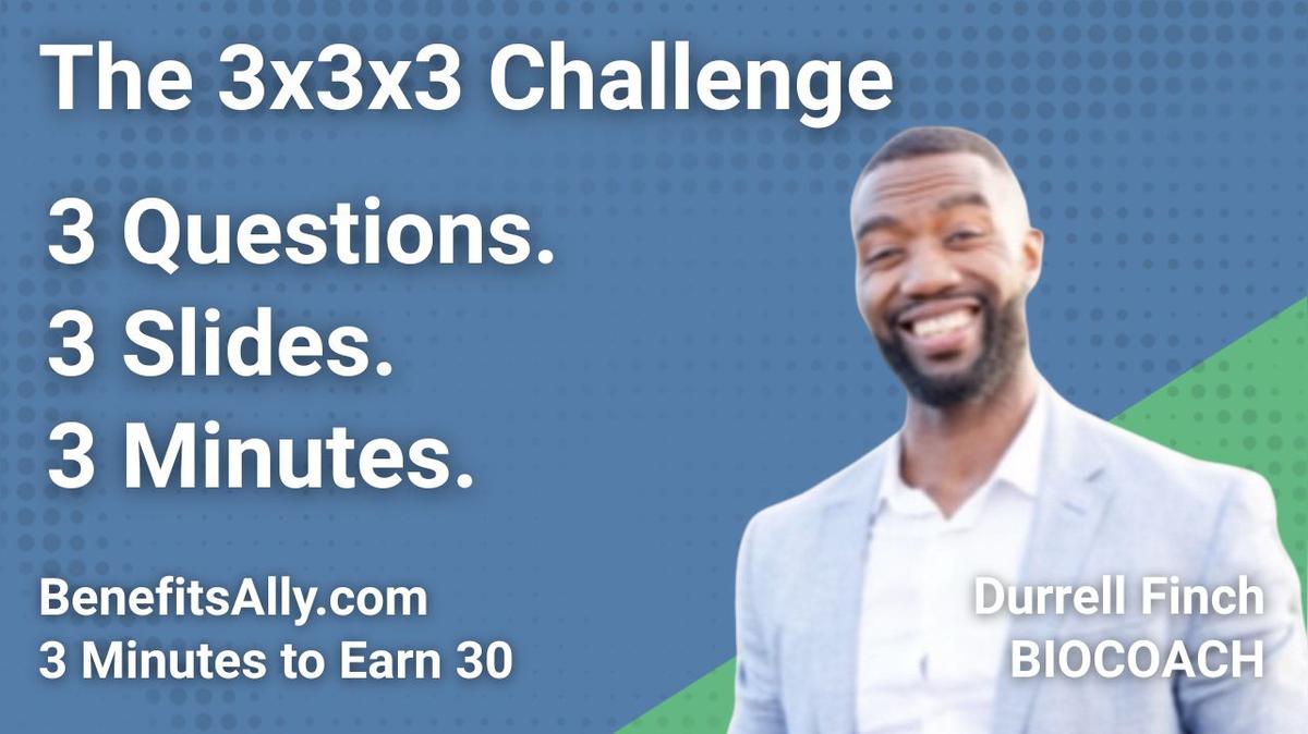 BIOCOACH - 3x3x3 Challenge with Durrell Finch