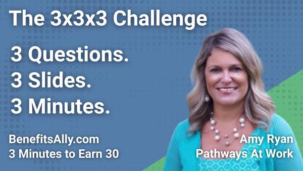 Pathways At Work - 3x3x3 Challenge with Amy Ryan