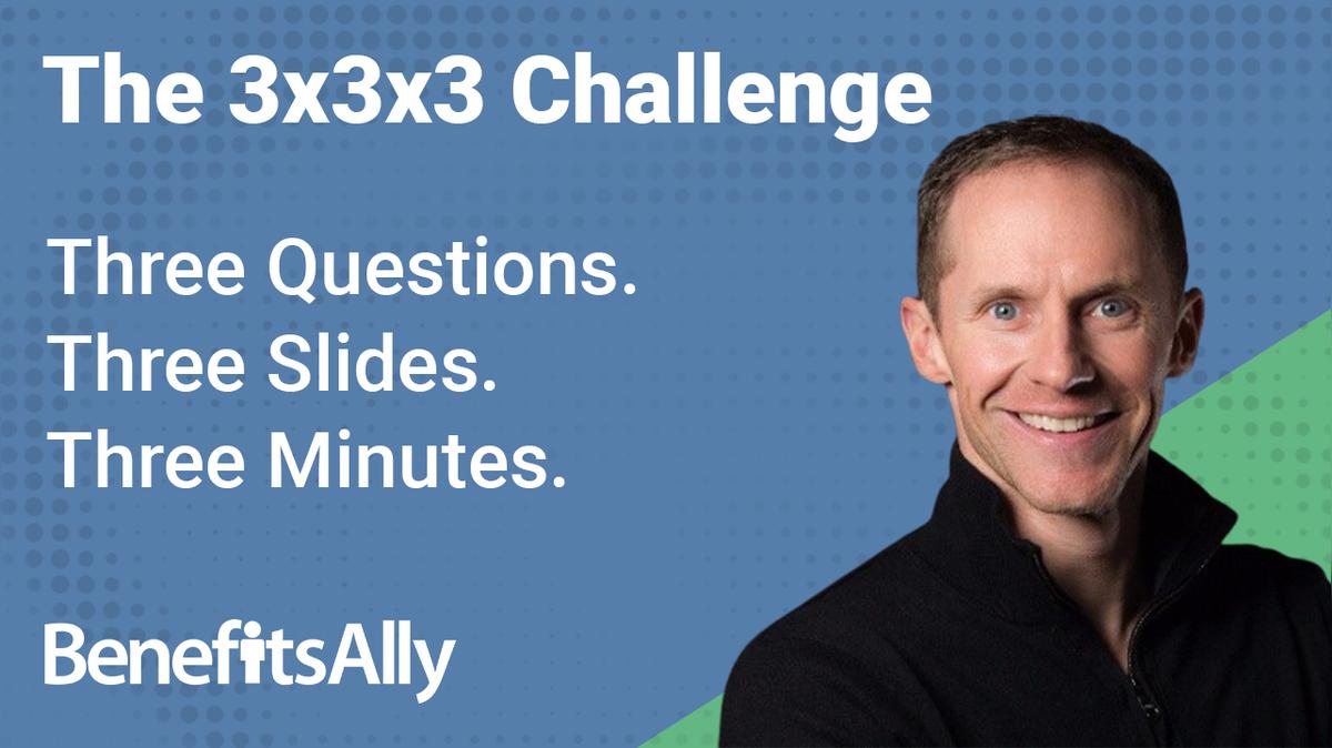Goldfinch Health - 3x3x3 Challenge with Brand Newland