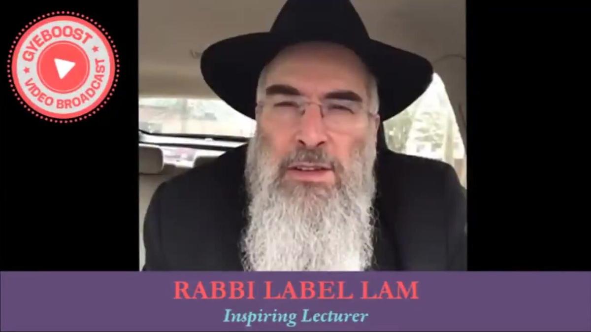 # - Rabbi Label Lam - Somos los protagonistas