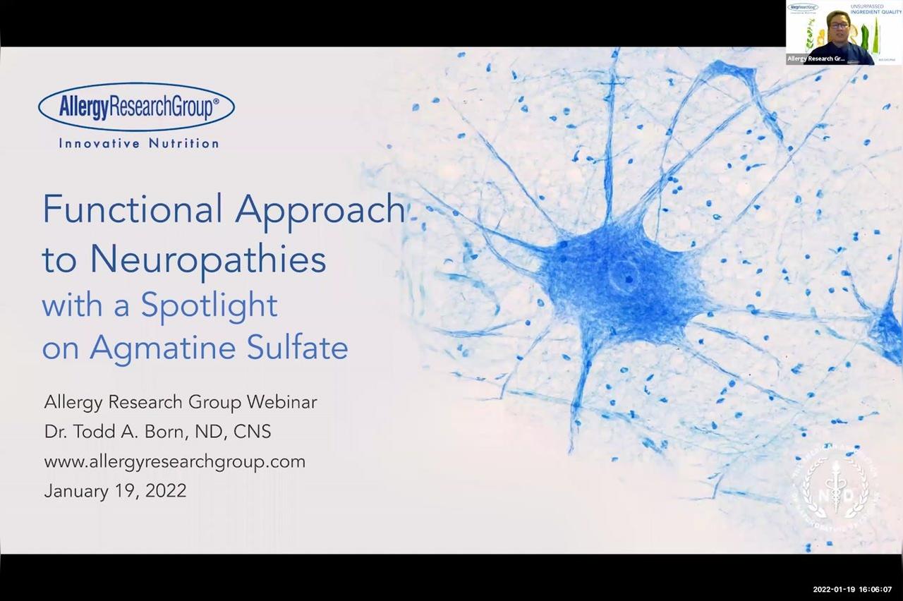 A Functional Approach to Neuropathies (2022)