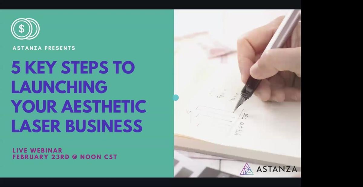 On-Demand Webinar: 5 Key Steps to Launching Your Aesthetic Laser Business