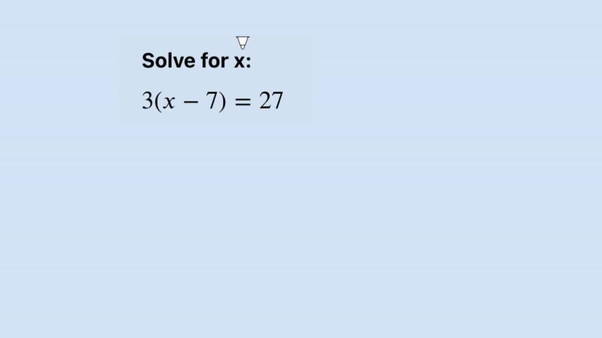 Two Step Equations Q8.mp4