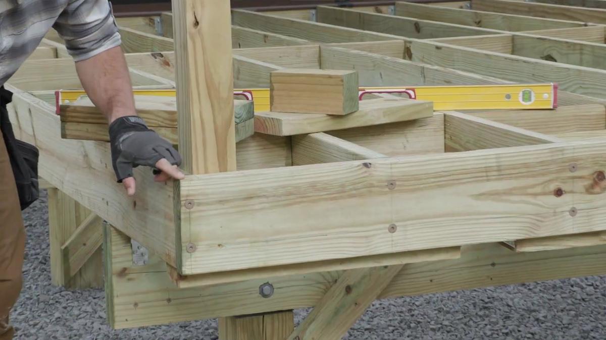 How to Install Deck Guardrail Posts