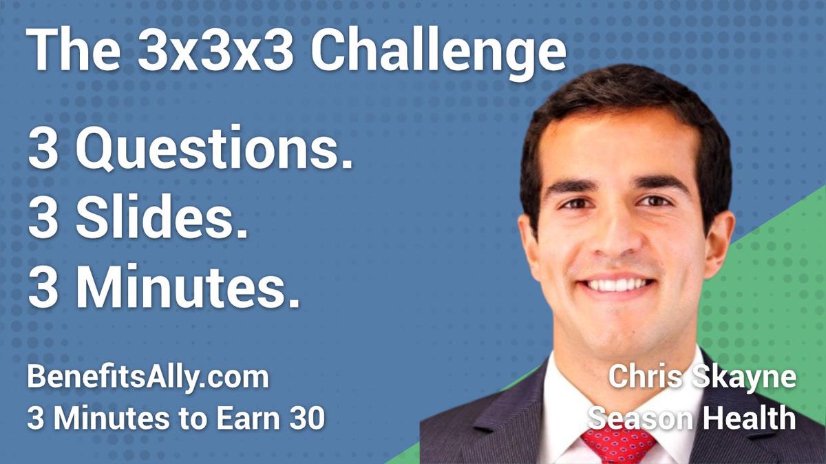 Season Health - 3x3x3 Challenge with Chris Skayne