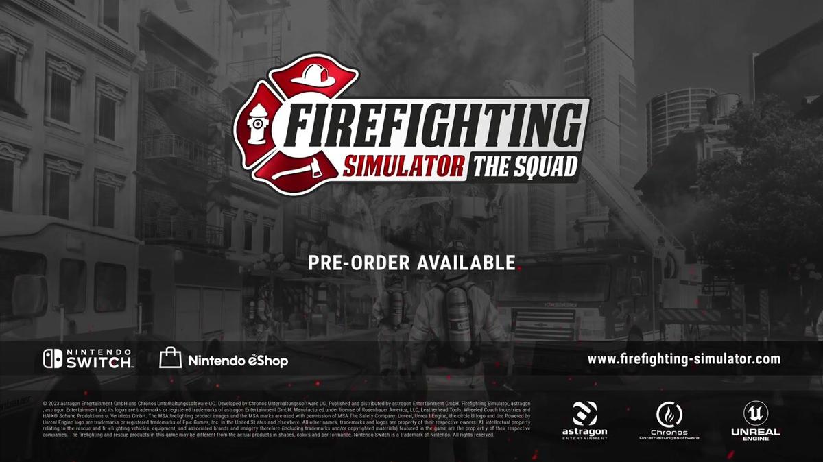 Firefighting Simulator - The Squad - Nintendo Switch