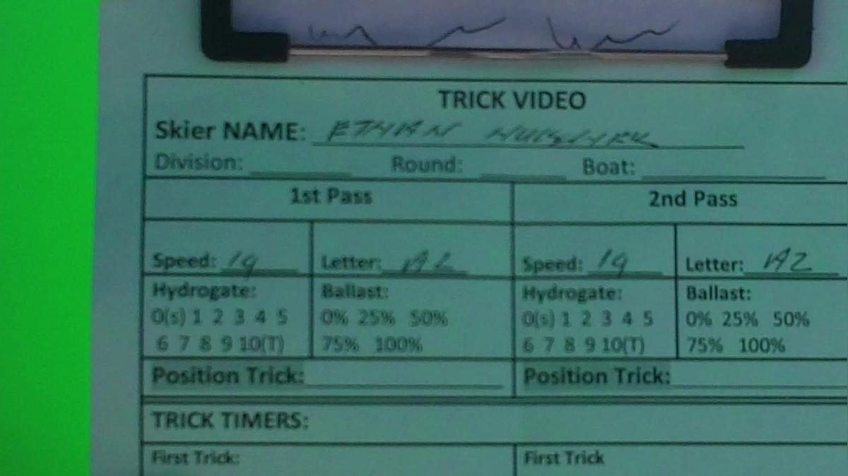 Ethan Hulscher B1 Round 1 Pass 1