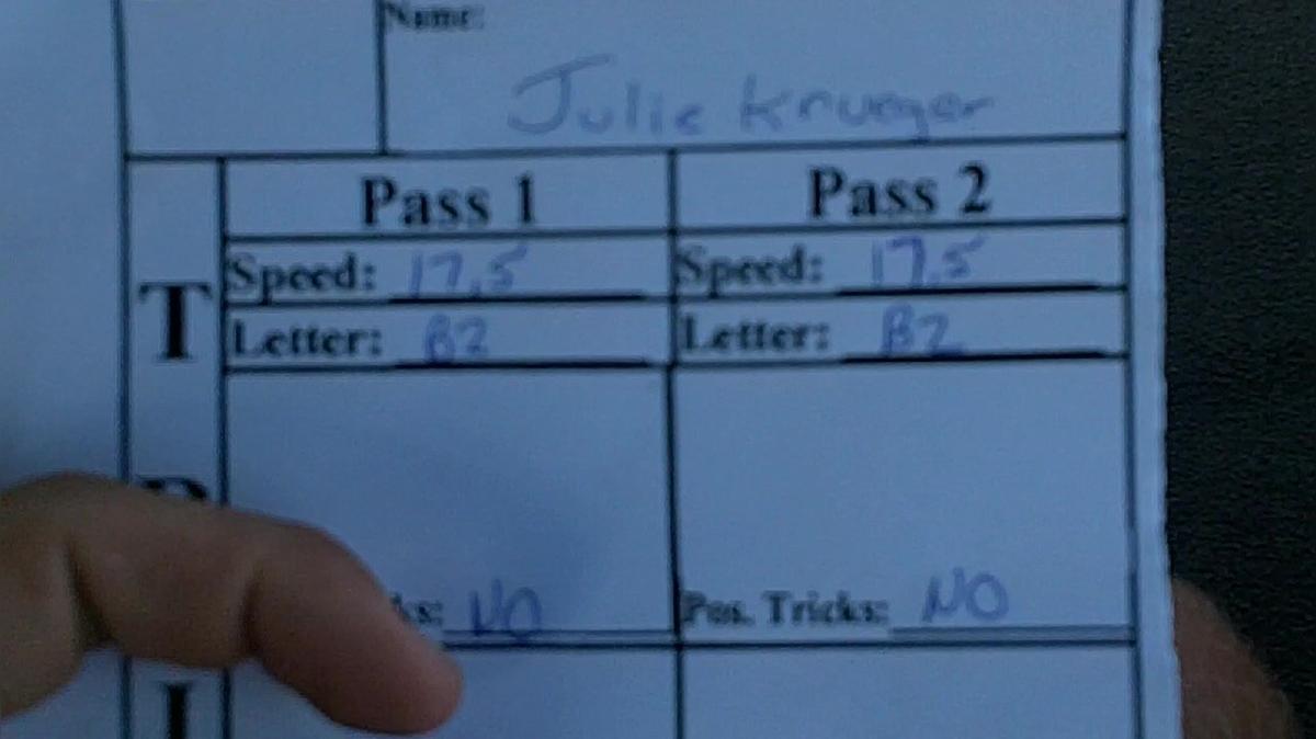 Julie Krueger W4 Round 1 Pass 2