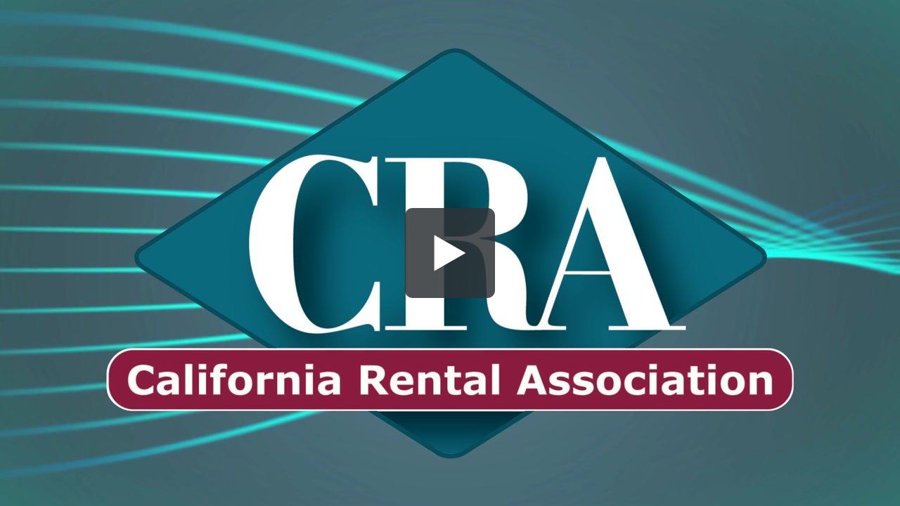 Cra membership california rental association videos