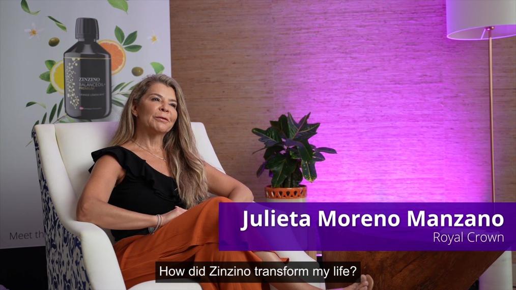 Transformational Story with Royal Crown Julieta Manzano