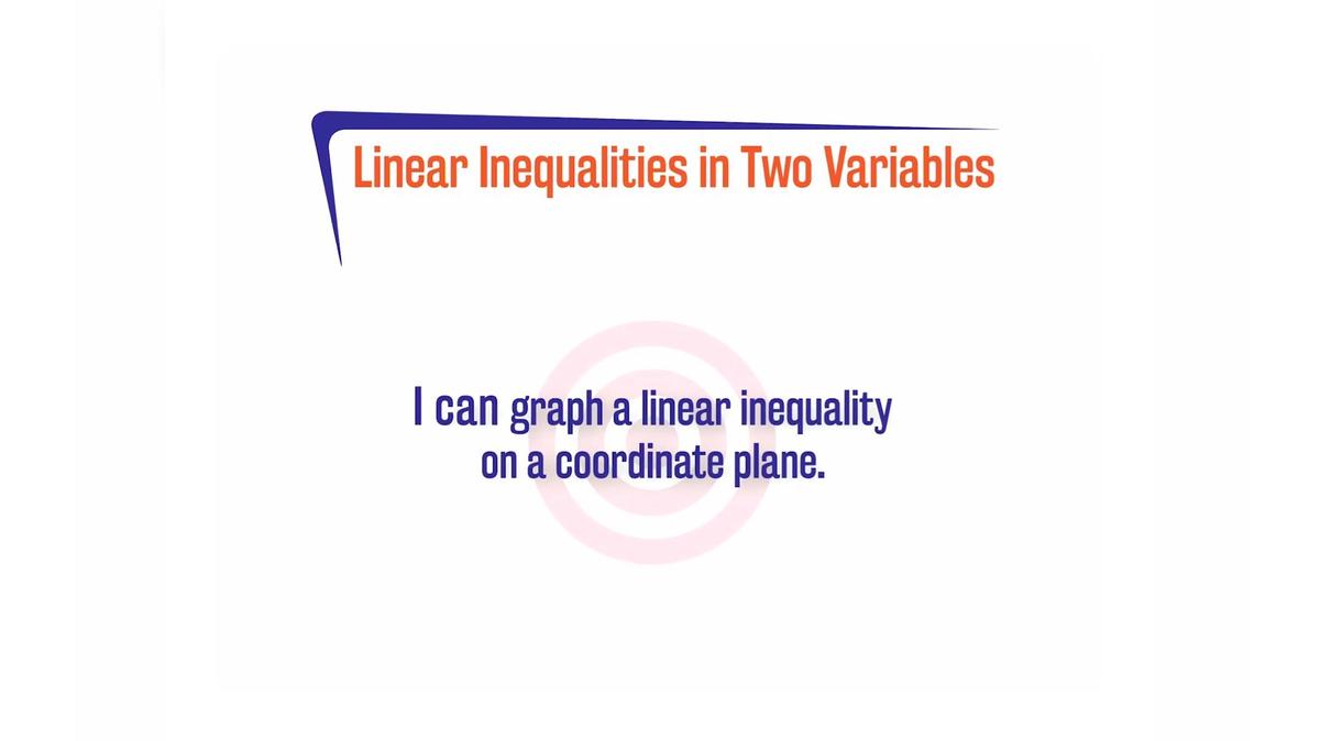 FLSP A.3.6 Linear Inequalities in Two Variables