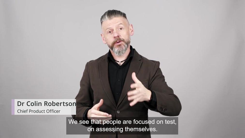 Letting your test lead the way with Chief Product Officer Dr. Colin Robertson
