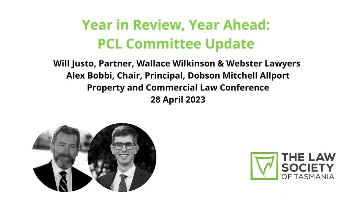 Year Ahead, Year in Review – PCL Committee Update 2023