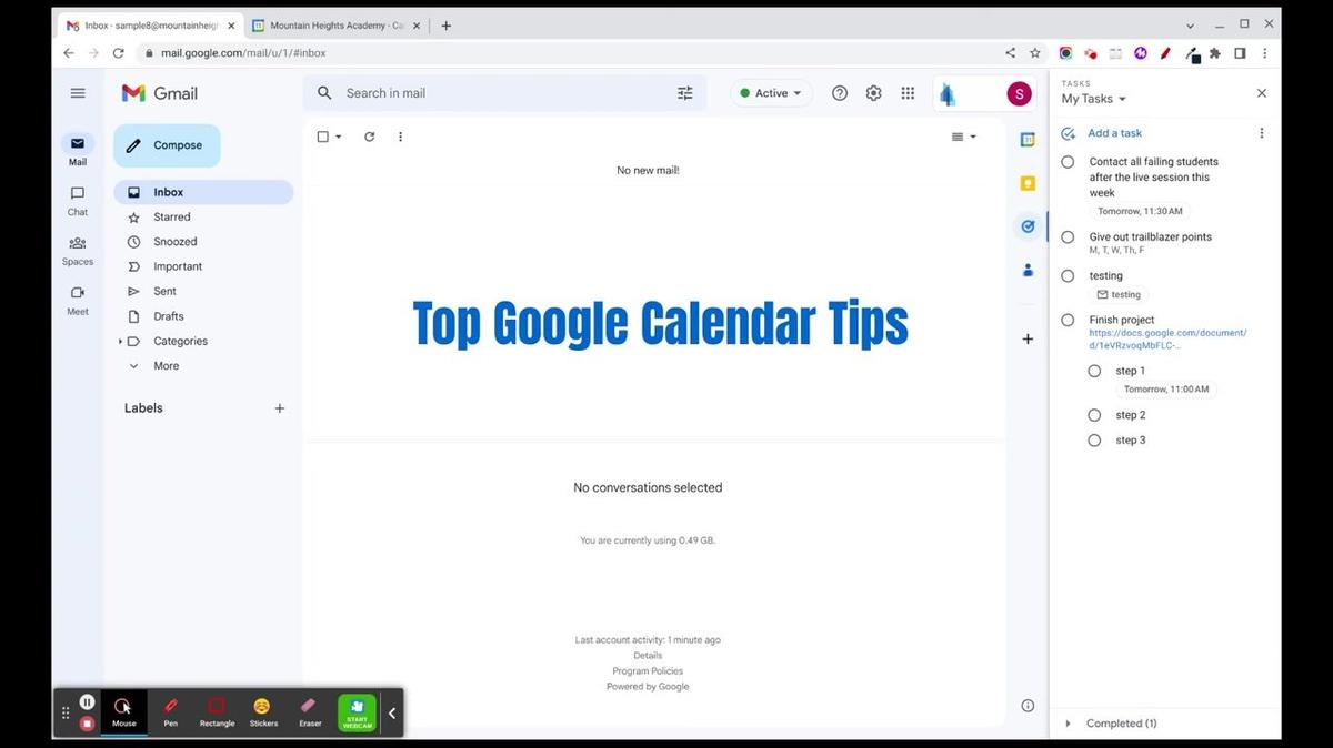 Top Google Calendar Tips