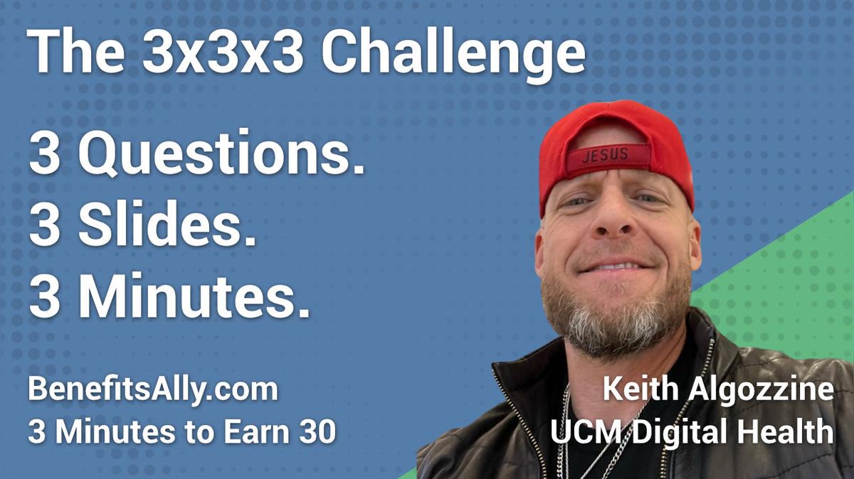 UCM Digital Health - 3x3x3 Challenge with Keith Algozzine