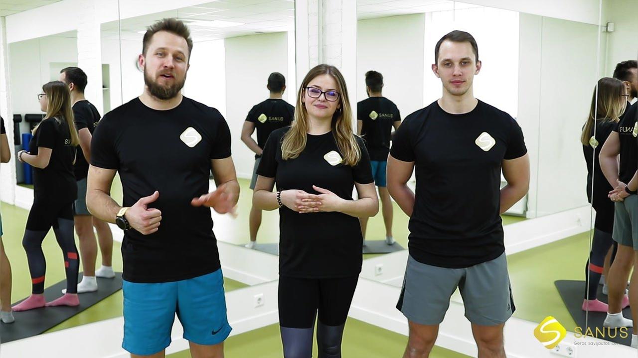 Prisijunkite ir sportuokite kartu su SANUS!