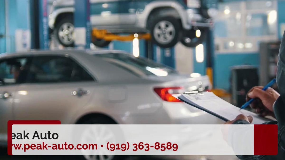 Auto Repair in Apex NC, Peak Auto