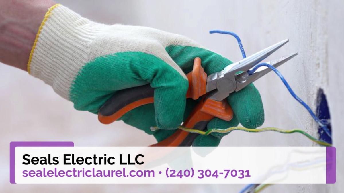 Electrician in Laurel MD, Seals Electric