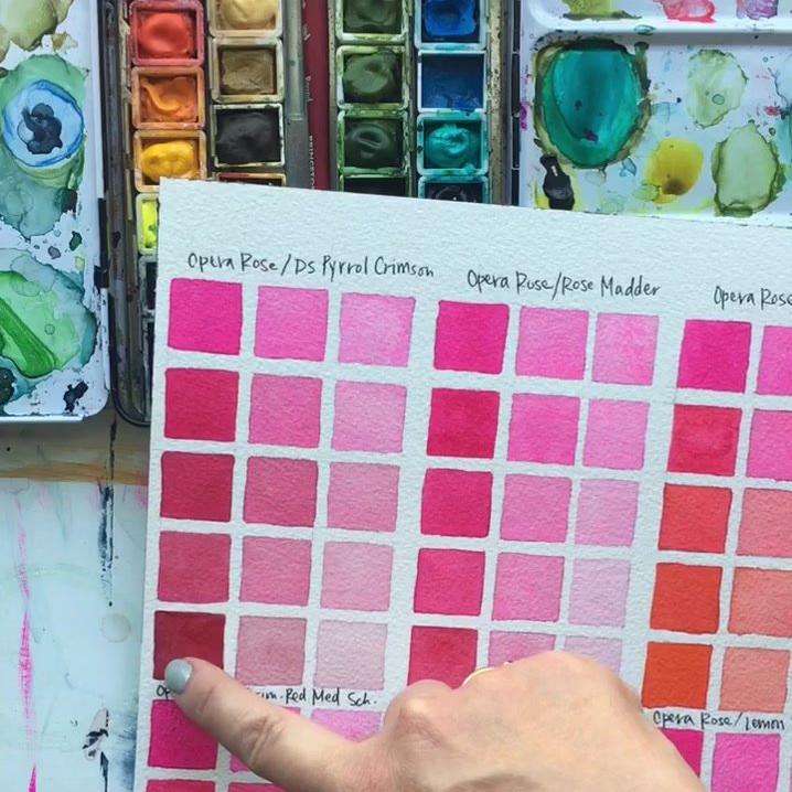 painting swatches:reference charts.MP4