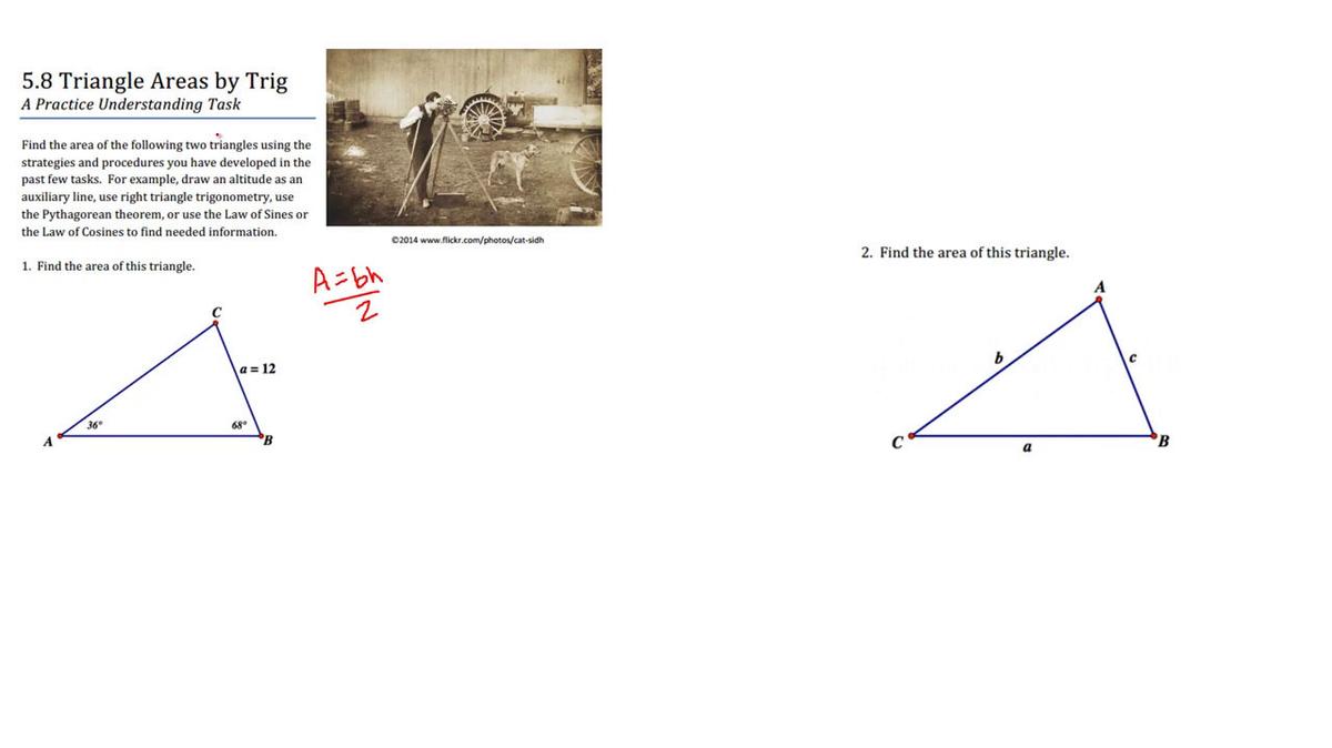 SM III 5.8 Area of a Triangle Part 1.mp4
