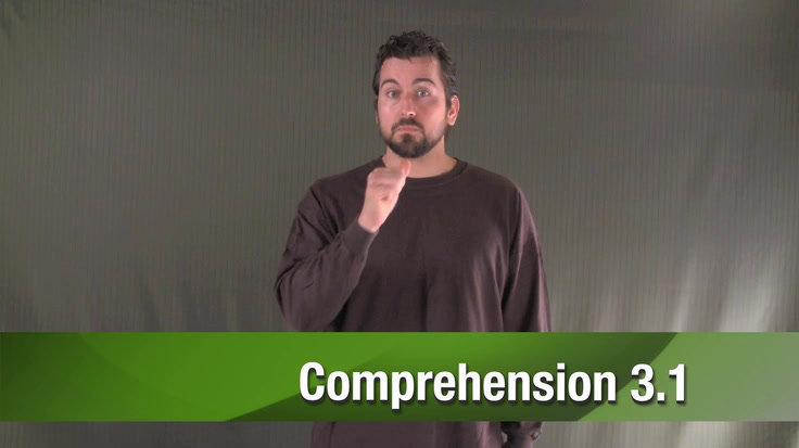 ASL 1 - Unit 3 Comprehension