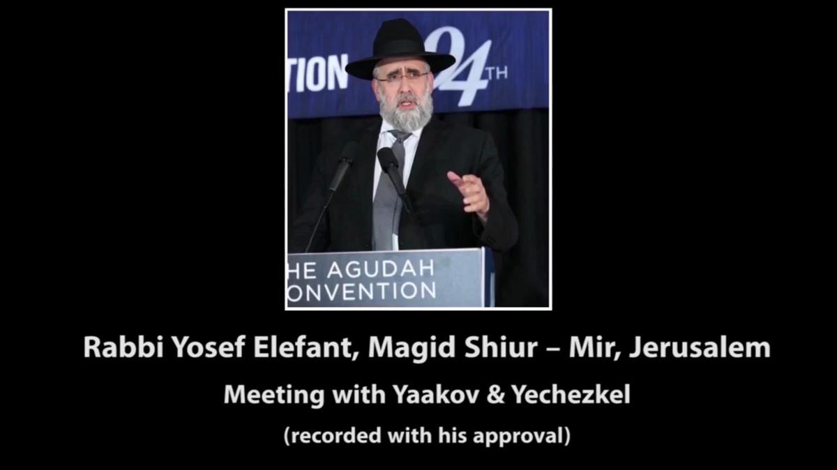 Rabbi Yosef Elefant