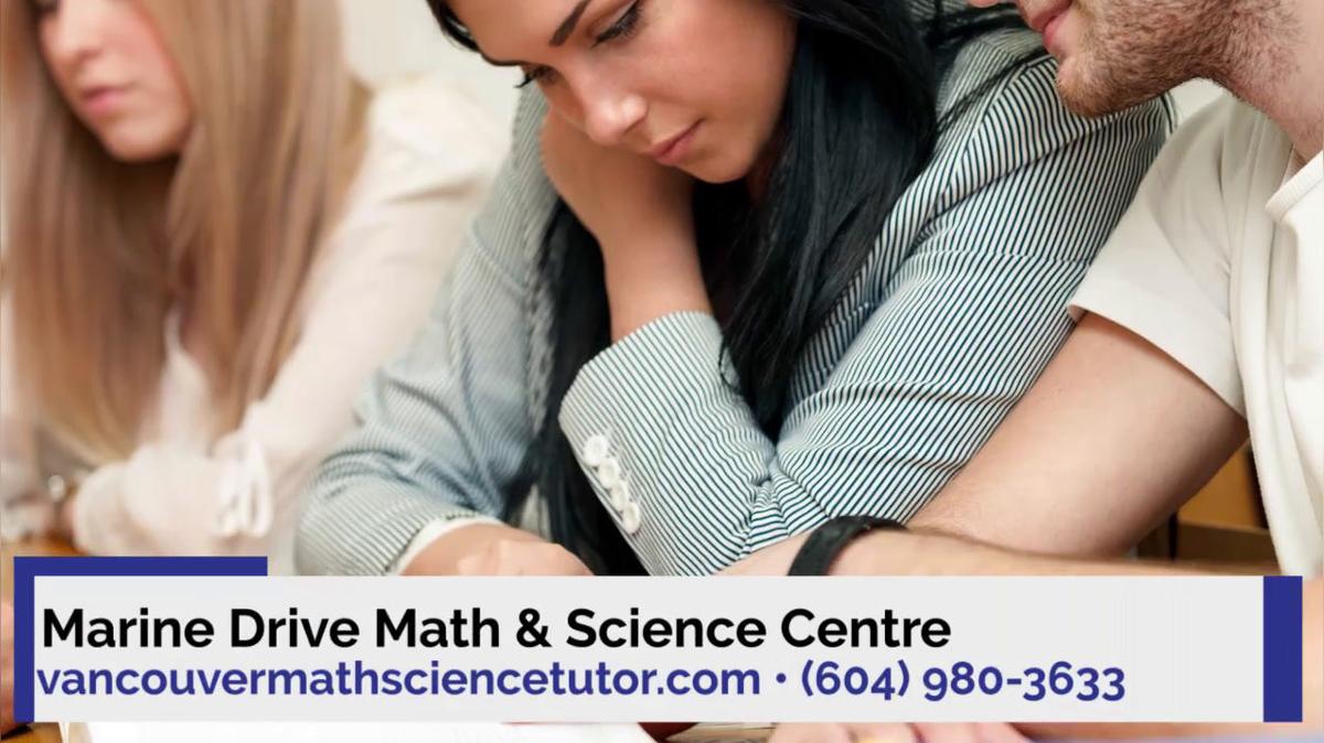 Math Tutor in North Vancouver BC, Marine Drive Math & Science Centre