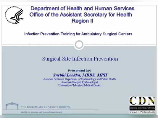 Surgical Site Infection Prevention