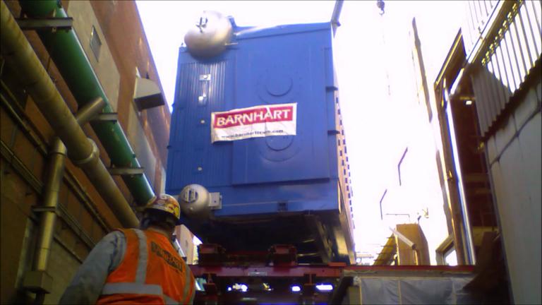 Pulp and Paper Boiler Install