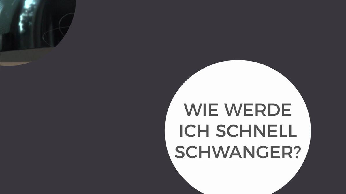 Wie werde ich schnell schwanger?