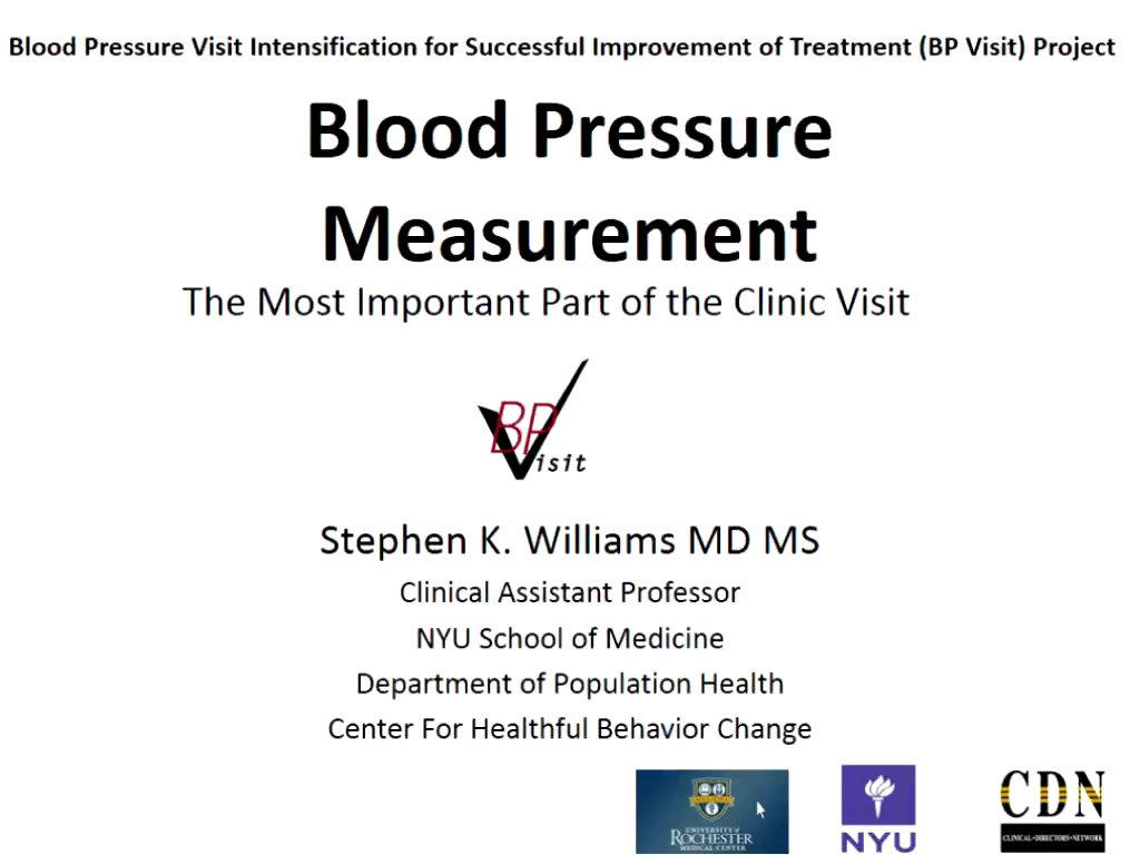 Blood Pressure Measurement