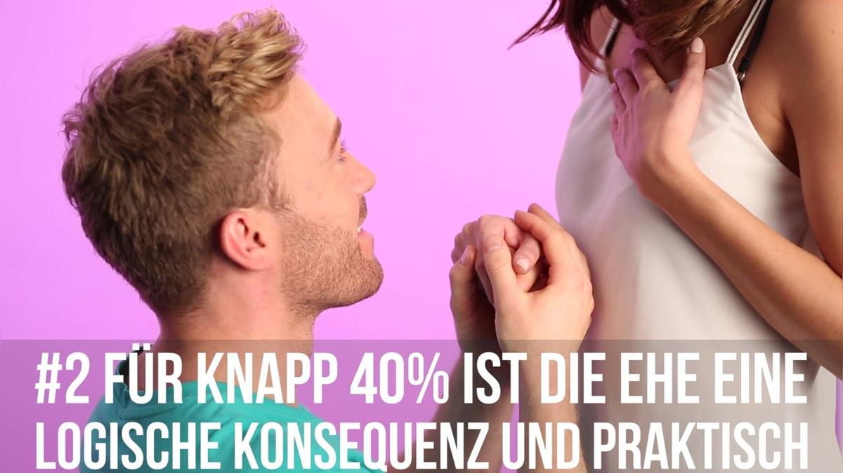 Das halten Männer wirklich von der Idee zu heiraten
