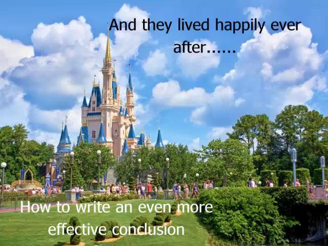Writing a Conclusion