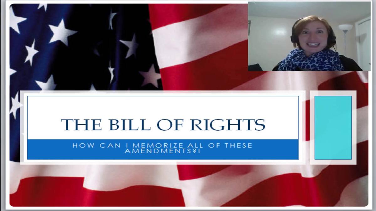 Bill of Rights- How to Memorize all 10!
