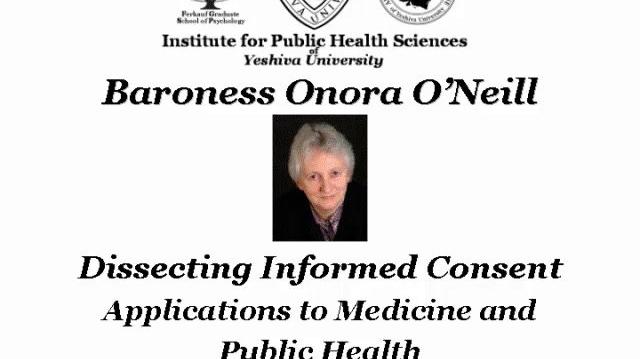 Dissecting Informed Consent Applications to Medicine and Public Health