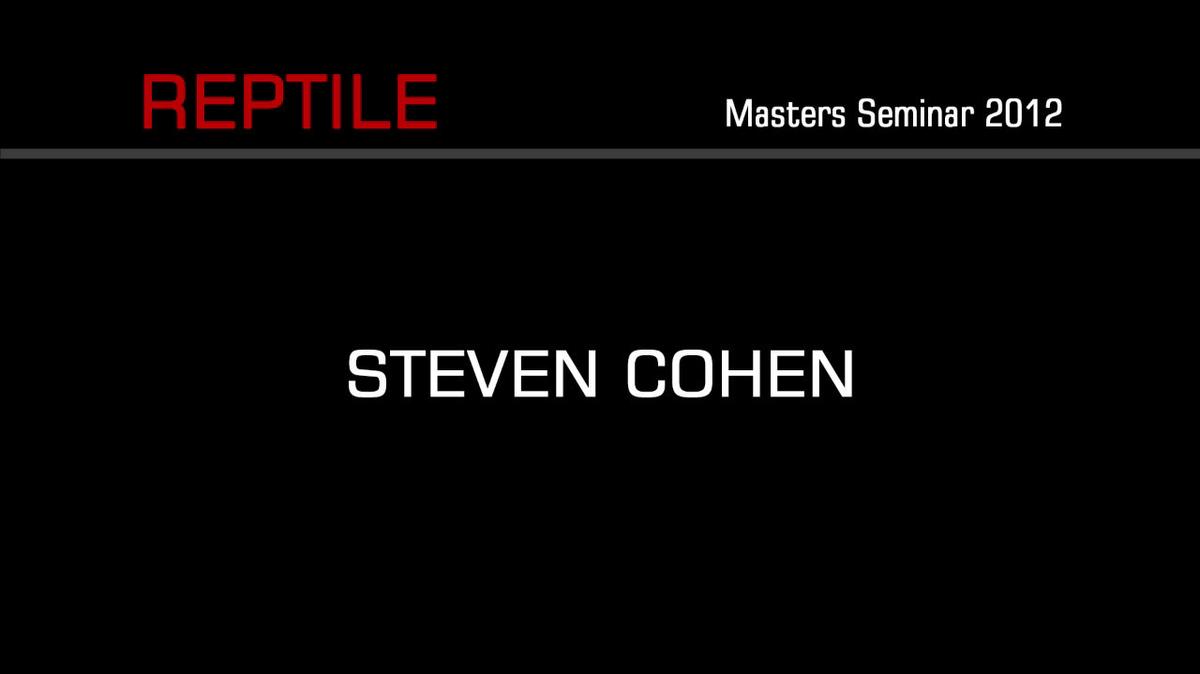 2012 Masters Seminar 21 Steven Cohen.mp4