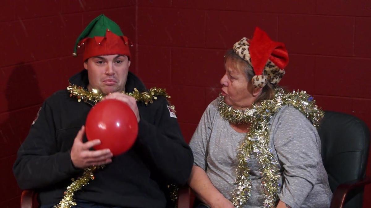 Christmas Helium Greetings