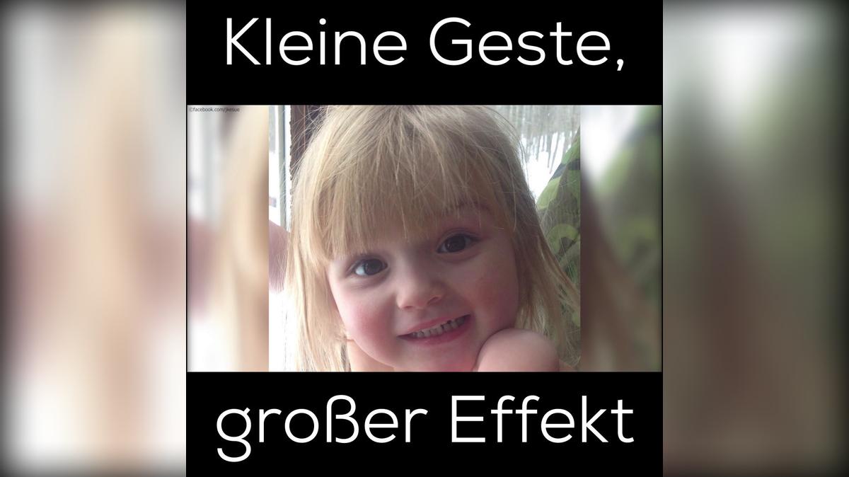 5 Jährige opfert ihr Sparschwein für Klassenkameradin 1:1