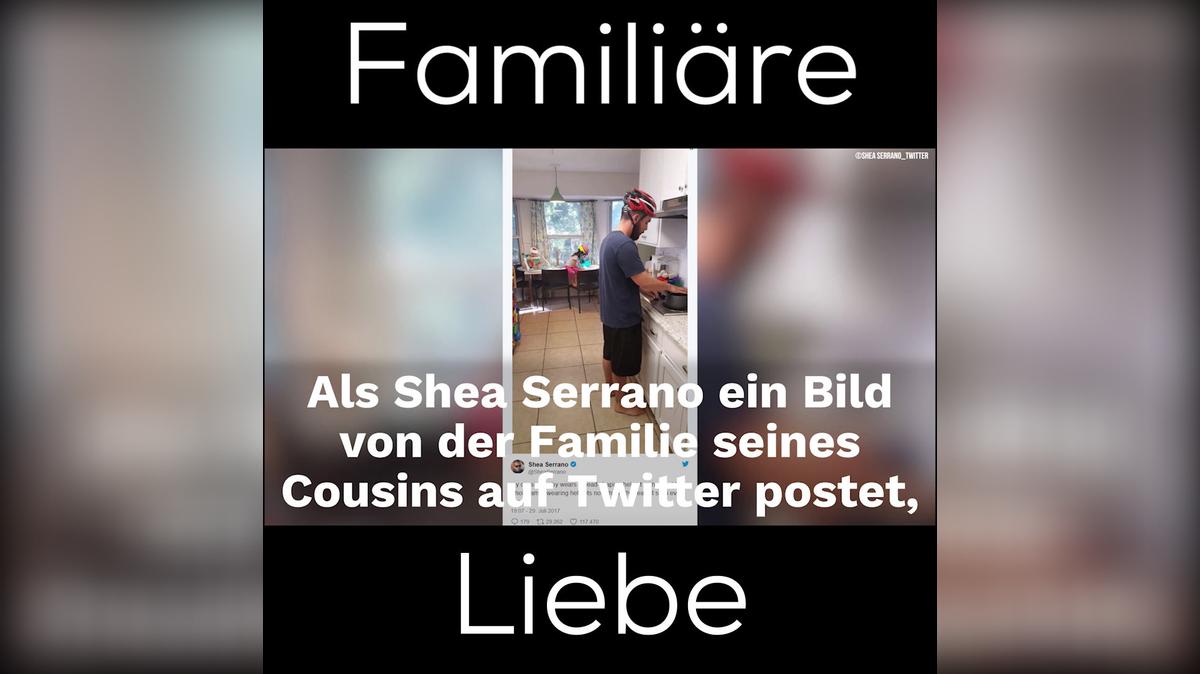 Familie unterstützt Jungen, indem sie Helme tragen 1:1