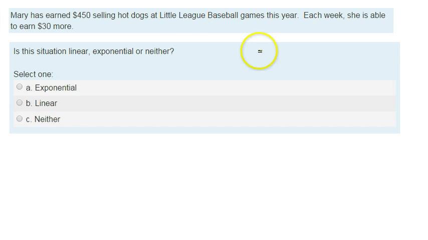 SMI Unit 4 Review Mary&#39;s Hot Dogs Linear, Exponential or Neither.mp4