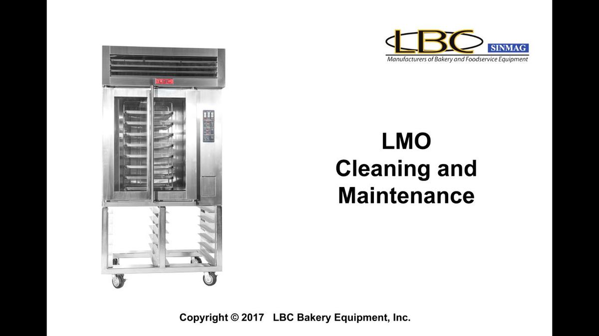 LMO - Cleaning and Maintenance