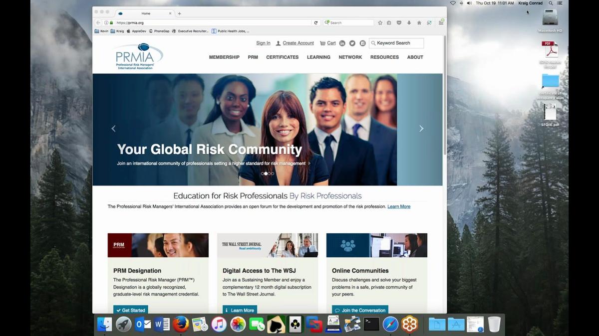 Volunteer Leadership Webinar Series - PRMIA Website