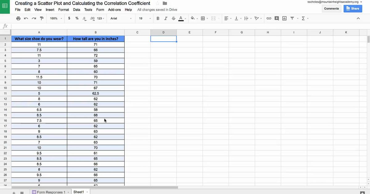 Scatter Plots & Correlation Coefficient.mp4